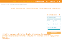 Tablet Screenshot of location-premiere.com